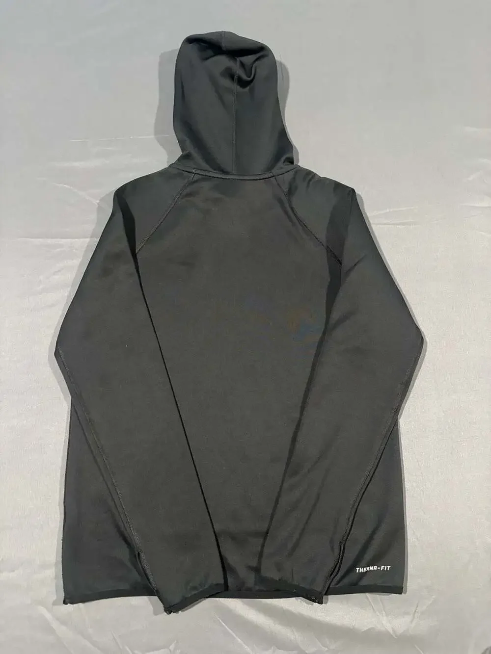 Nike Therma-FIT Black Pullover Hoodie with kangaroo pocket, Men’s S
